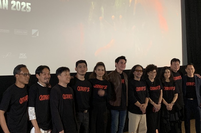 Jumpa pers film Qodrat 2. (Abdul Rahman/JawaPos.com). - Image