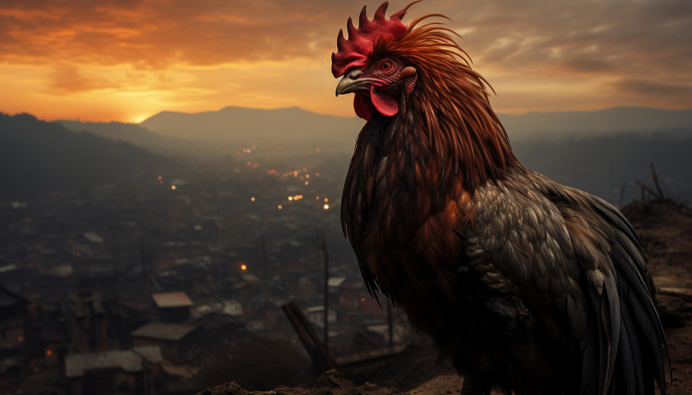 Ilustrasi shio Ayam, salah satu shio yang diprediksi akan menjadi bos besar. (Freepik) - Image