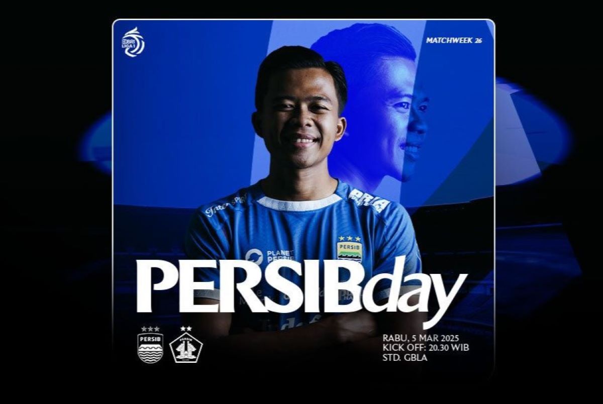 Jadwal pertandingan Persib Bandung vs Persik Kediri. (dok. Persib) - Image