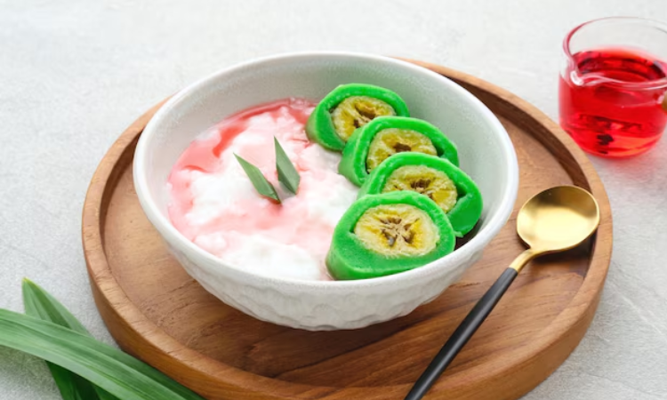 Ilustrasi Es Pisang Ijo/freepik - Image
