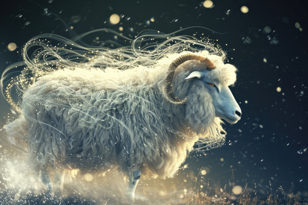 Ilustrasi shio kambing, salah satu shio yang diyakini memiliki potensi besar untuk mencapai kesuksesan dan hidup dalam kemakmuran hingga akhir hayat. (Freepik) - Image