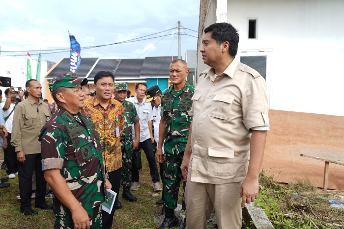 Angkatan Darat membangun ribuan unit rumah murah untuk prajurit dan PNS di berbagai daerah. (TNI AD) - Image