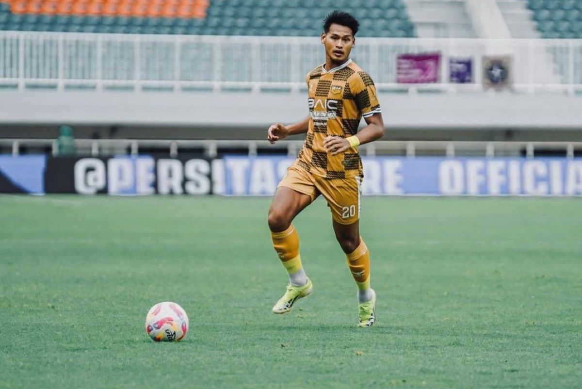 Penyerang Dewa United Septian Bagaskara masuk ke dalam skuad Timnas Indonesia. (Instagram/@septiansatria_b) - Image