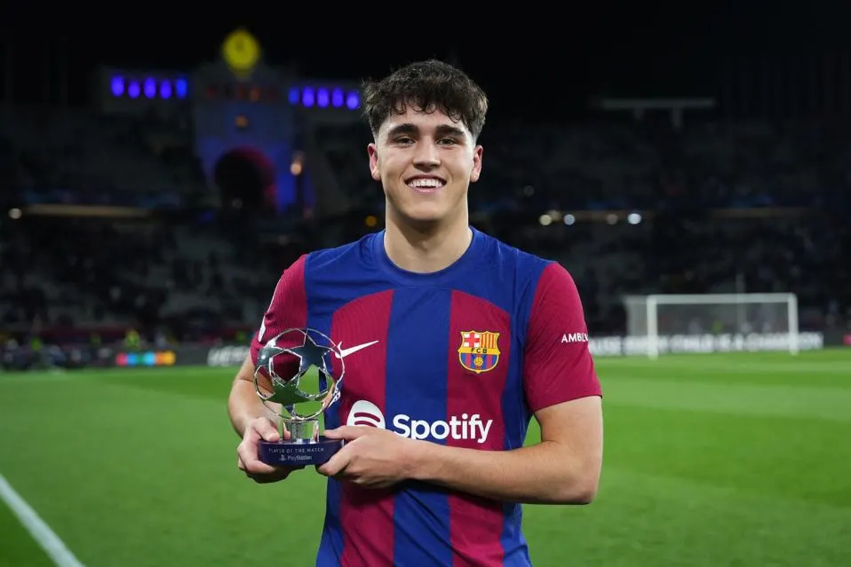 Wonderkid Barcelona Pau Cubarsi. (UEFA) - Image
