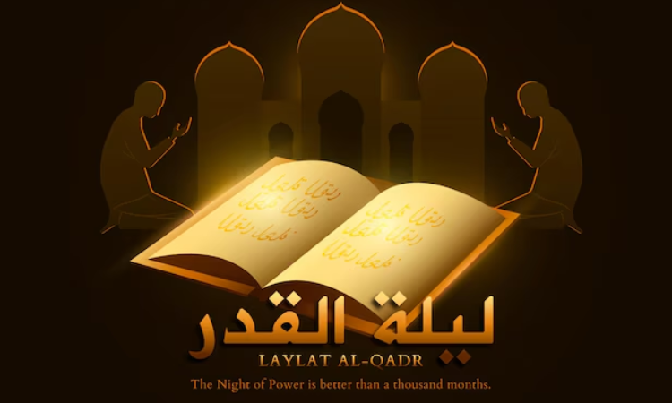 Ilustrasi malam lailatul qadar. (freepik) - Image