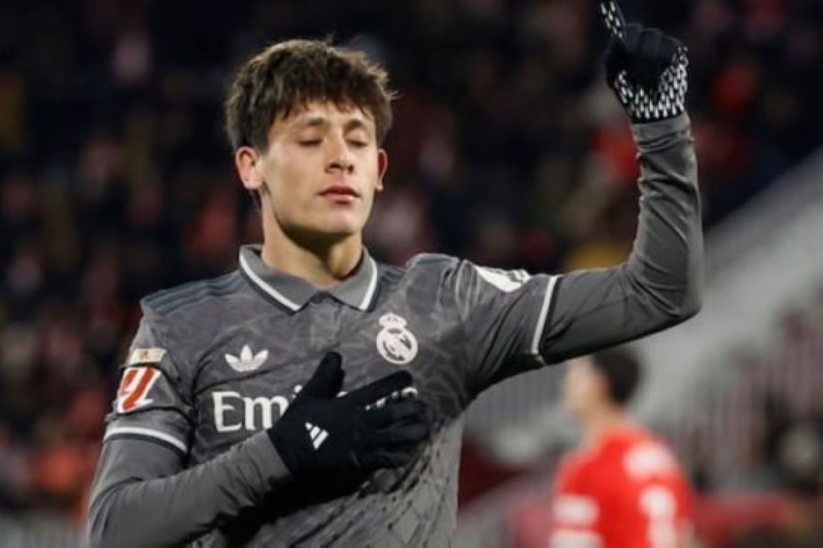 Wonderkid Real Madrid Arda Guler diincar Inter Milan. (Dok. La Liga) - Image
