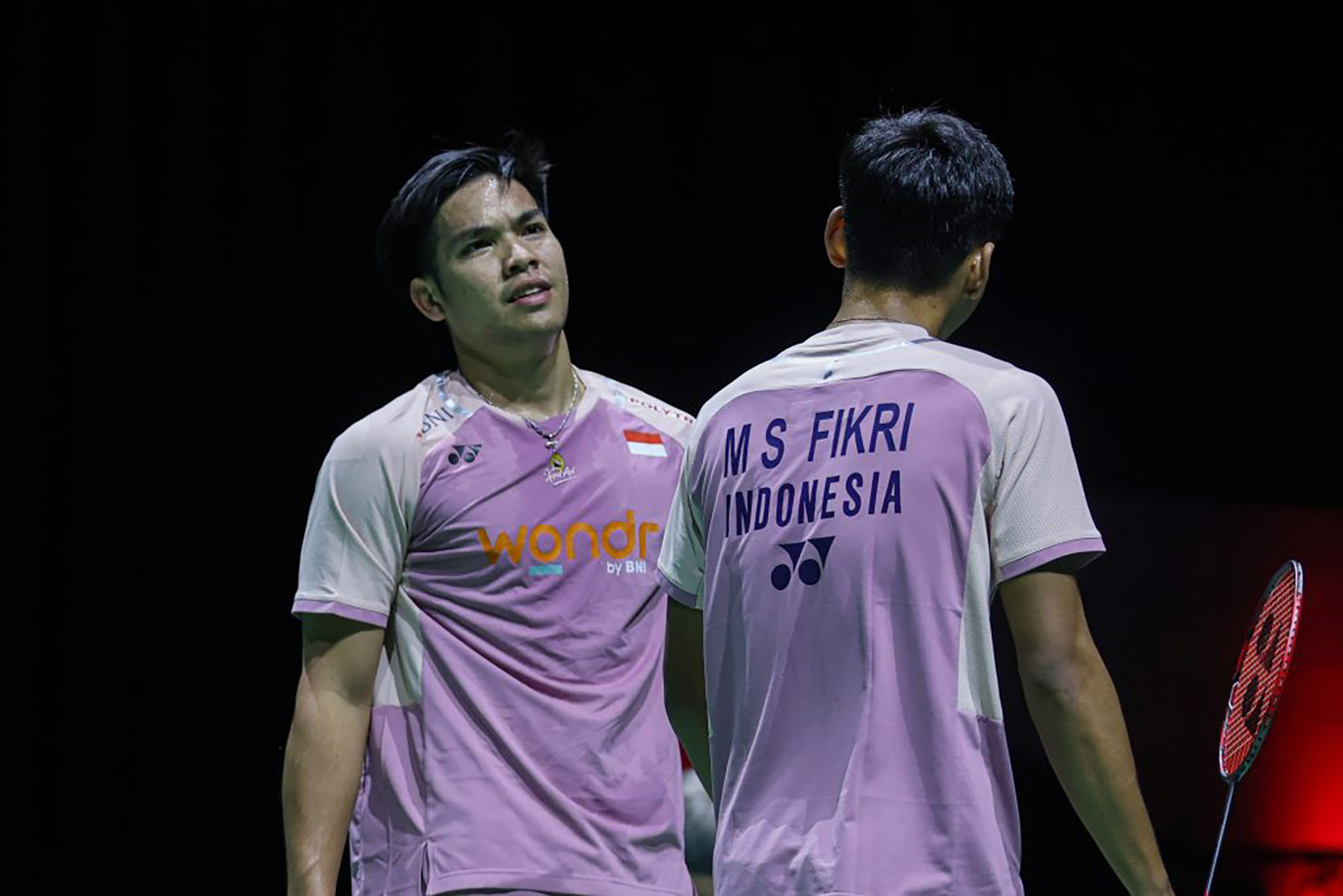 Fikri/Daniel berhasil lolos ke 16 besar Swiss Open 2025. (dok. PBSI) - Image