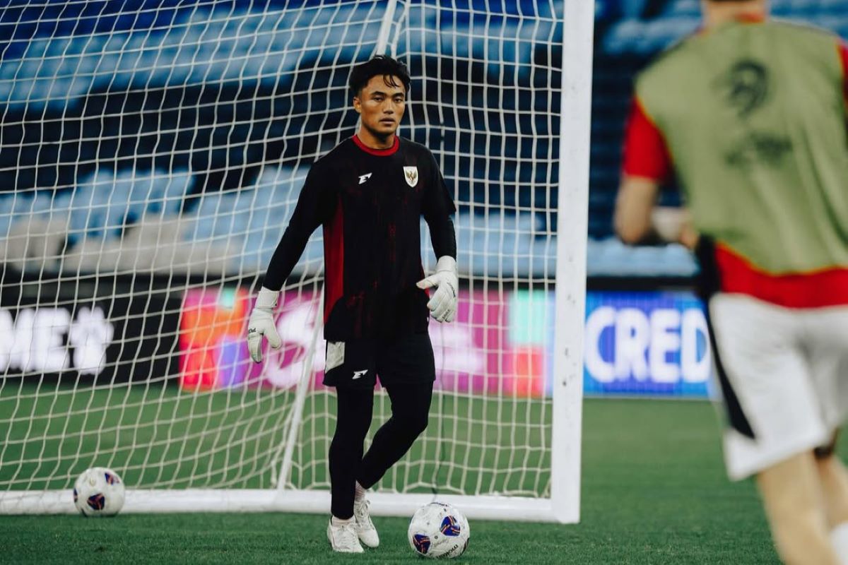 Kiper Timnas Indonesia Ernando Ari. (Dok. Ernando Ari) - Image