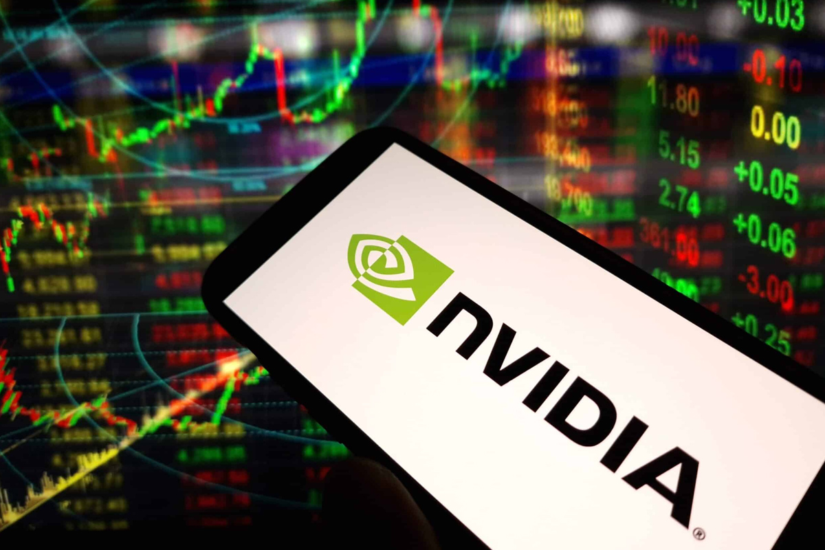 Ilustrasi saham Nvidia. (247wallst.com) - Image