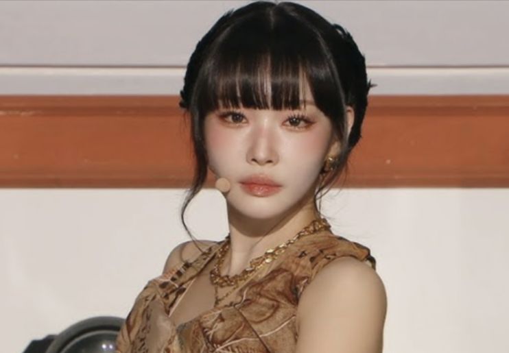 Riasan mocha mousse Chungha sedang viral di Korea Selatan. (YouTube @MBCkpop) - Image