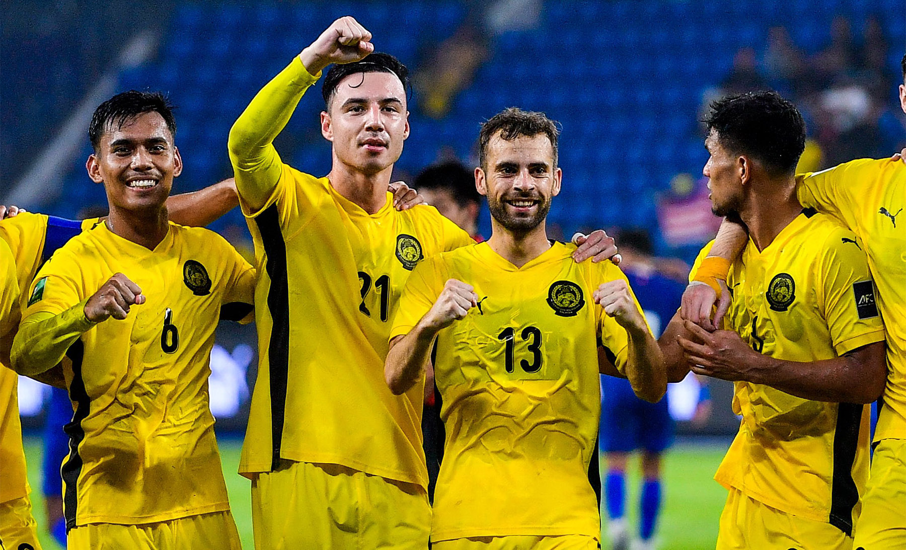 Skuad Timnas Malaysia saat berhasil mengalahkan Nepal. (Dok. X/@malaysia_nt) - Image