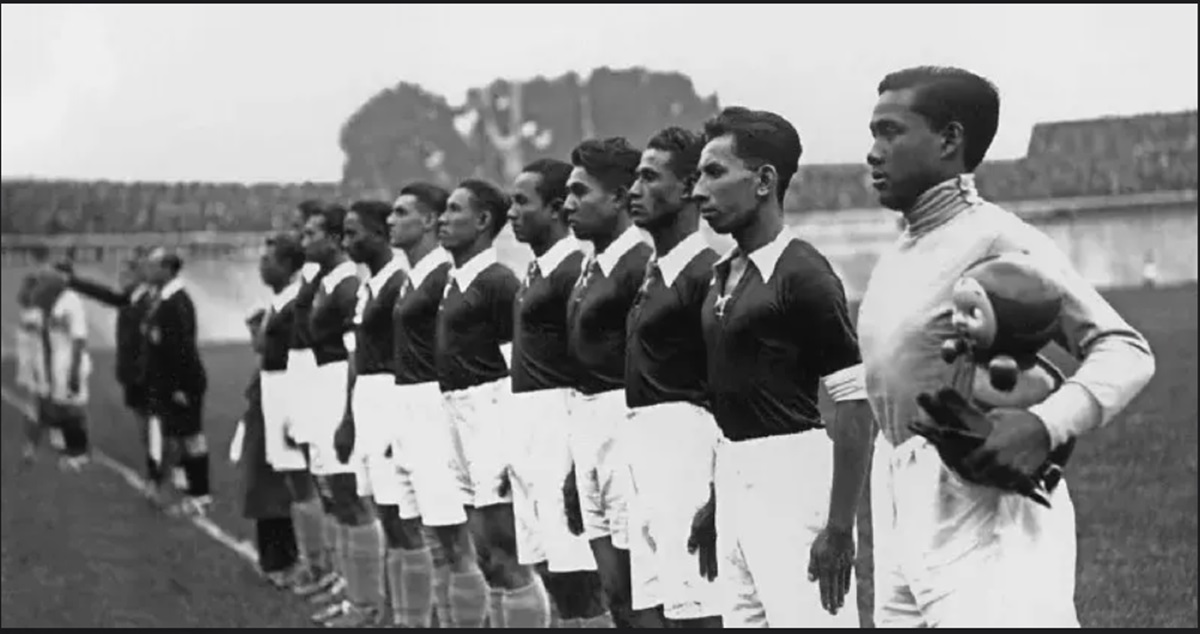 Timnas Hindia Belanda saat beraksi di Piala Dunia 1938. (Dok: FIFA) - Image