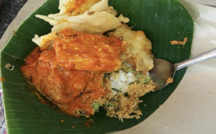 Potret Sego Boranan makanan khas Lamongan. - Image