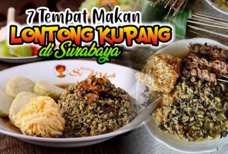 Rekomendasi lontong kupang nikmat sekitar Surabaya. (Youtube) - Image