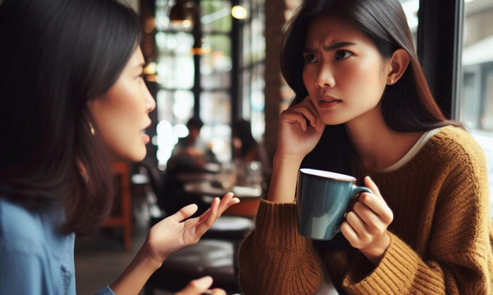 Ilustrasi wanita sedang bergosip. (Pixabay) - Image