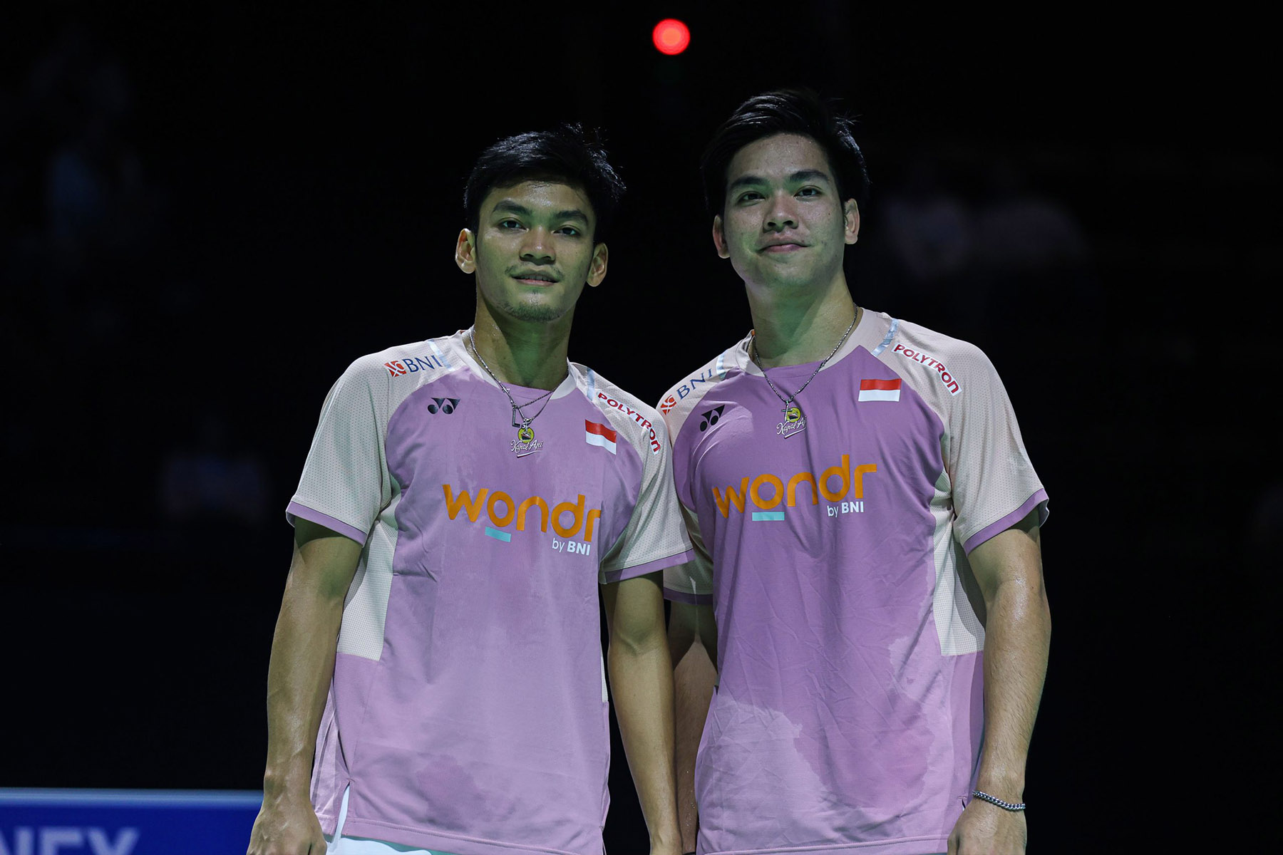 Fikri/Daniel pulangkan juara All England asal Korea, Kim/Seo di babak 16 besar BAC 2025. (Dok. PBSI) - Image
