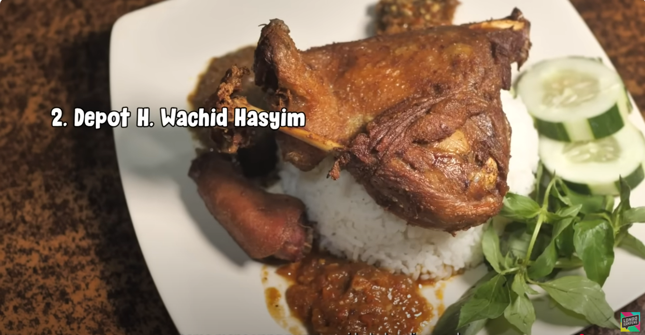 Rekomendasi bebek goreng dari Londo Kampung. (Tangkapan Layar Youtube/LondoKampung) - Image