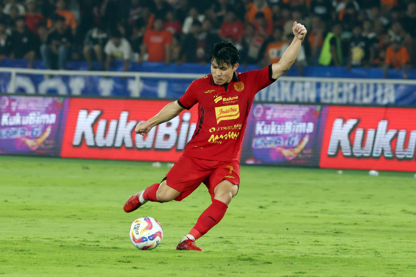 Pemain Persija Jakarta Ryo Matsumura. (Dery Ridwansah/JawaPos.com) - Image