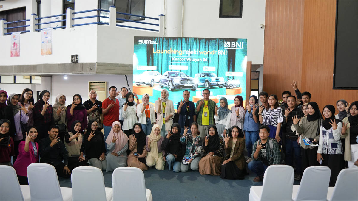 PT Bank Negara Indonesia (Persero) Tbk atau BNI menghadirkan program menarik Undian rejeki wondr BNI sebagai bentuk apresiasi kepada Nasabah setia. (Istimewa) - Image