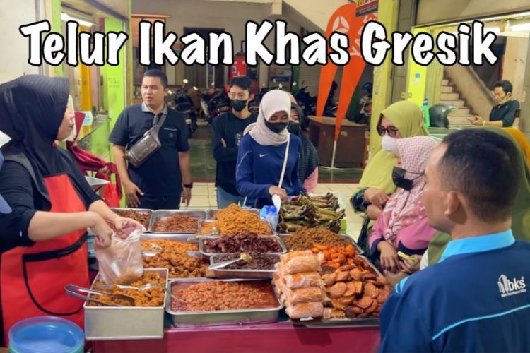 Ilustrasi- Kulineran di Pasar Kota Kabupaten Gresik. (Youtube) - Image
