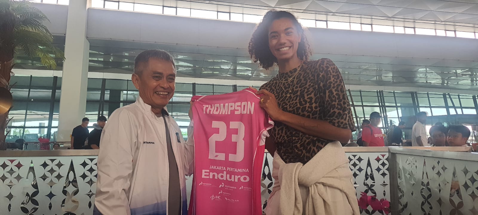Jakarta Pertamina Enduro mendatangkan Jordan Thompson.(Rizky Ahmad Fauzi/Jawa Pos) - Image