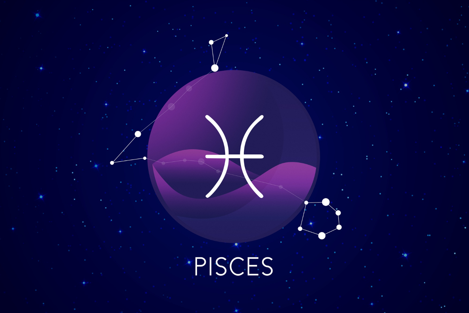 Ilustrasi zodiak Pisces. (Freepik) - Image