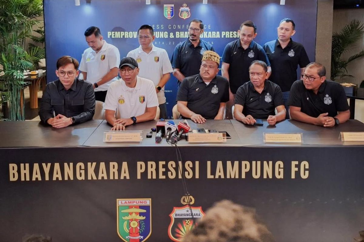 Jumpa pers Bhayangkara FC. (Dok. Antara) - Image
