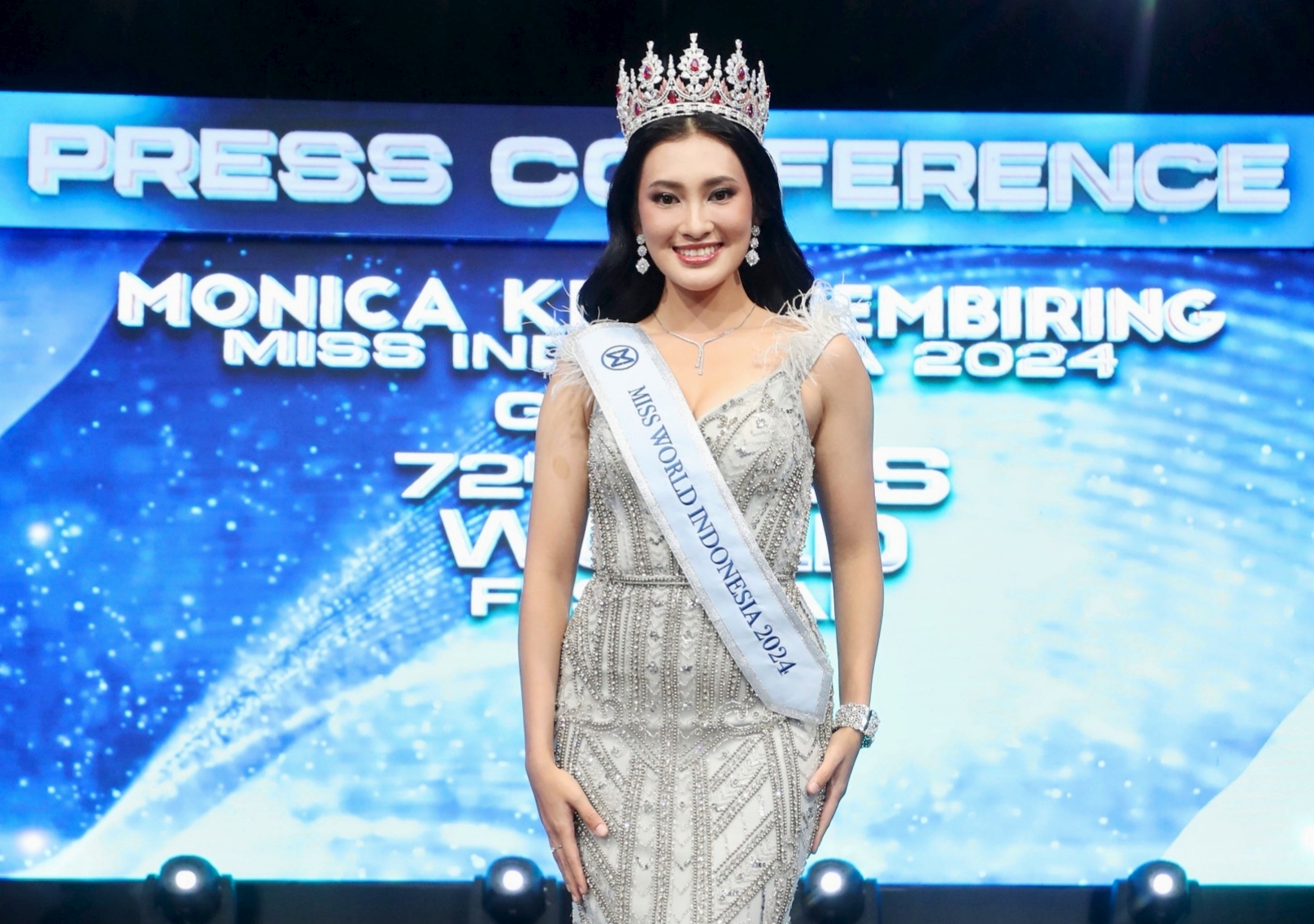 Monica Kezia Sembiring, Miss Indonesia 2024. (Istimewa). - Image