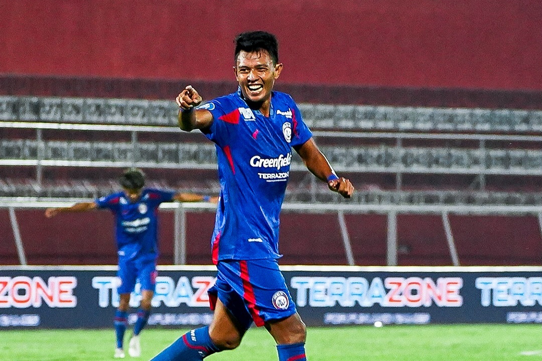 Penyerang Arema FC Dedik Setiawan. (Dok. Arema FC) - Image