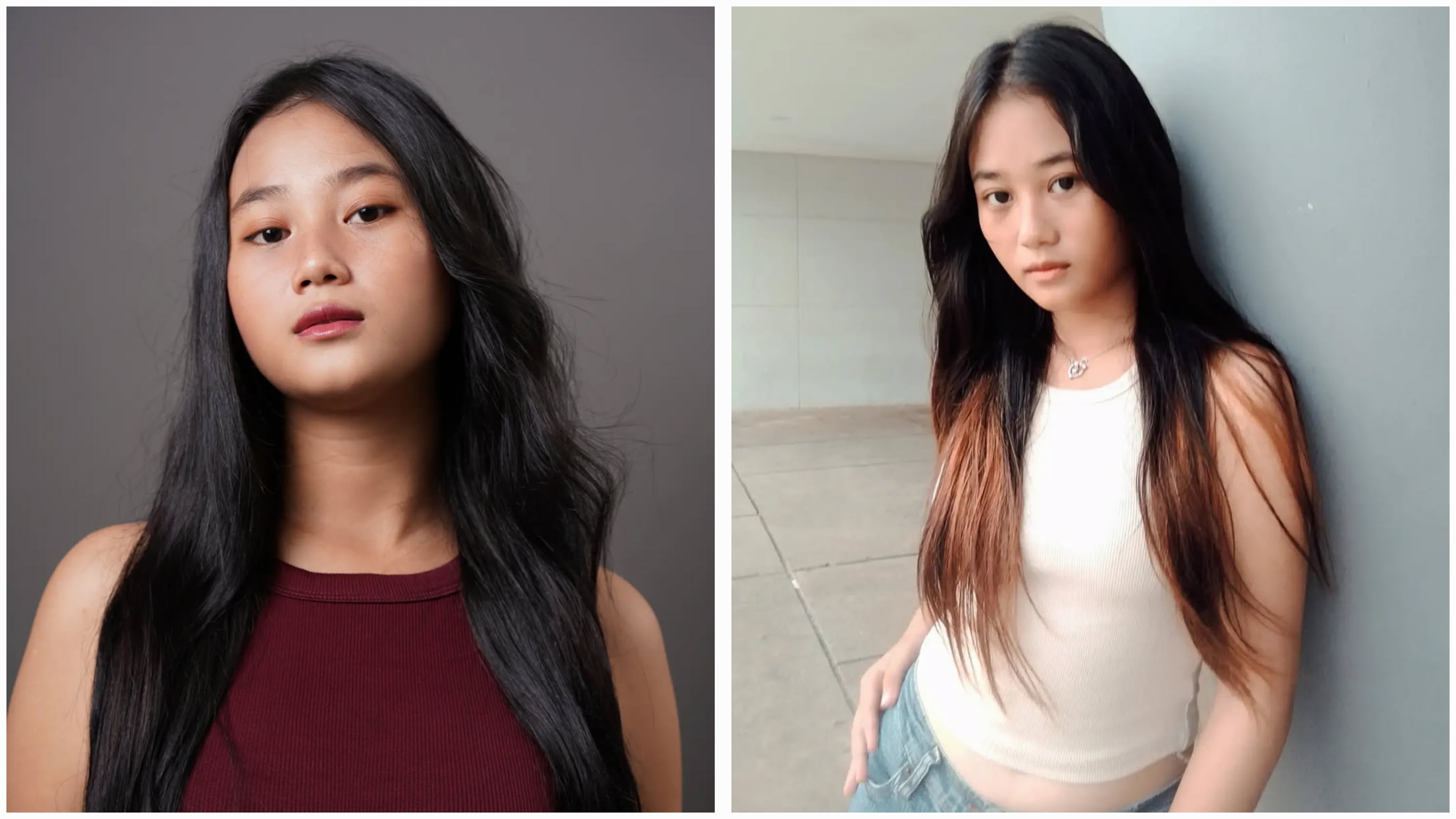 Kolase foto Aura Cinta. (Instagram @iam_auracinta) - Image