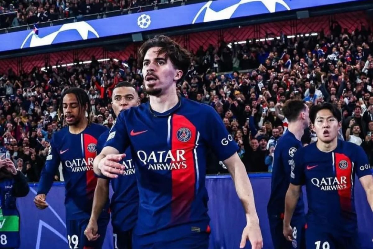 Gelandang PSG Vitinha. (Dok.Vitinha) - Image