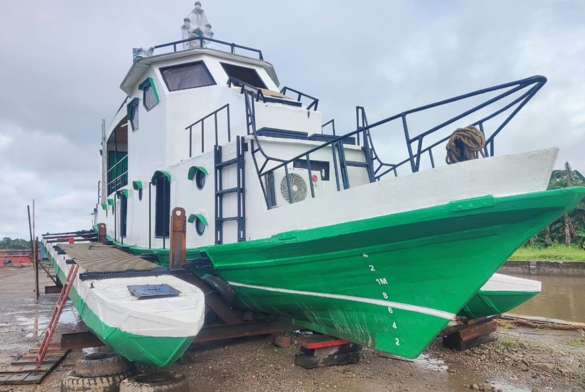 TSE Group dan IPB University bangun kapal penelitian Papua Lestari. (Istimewa) - Image