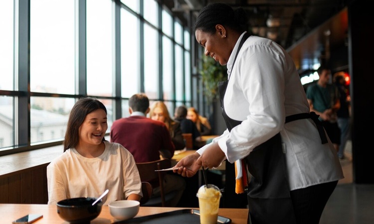 Orang yang Selalu Merapikan Meja Sendiri di Restoran Ternyata Punya 7 Kebiasaan Ini./Freepik. - Image