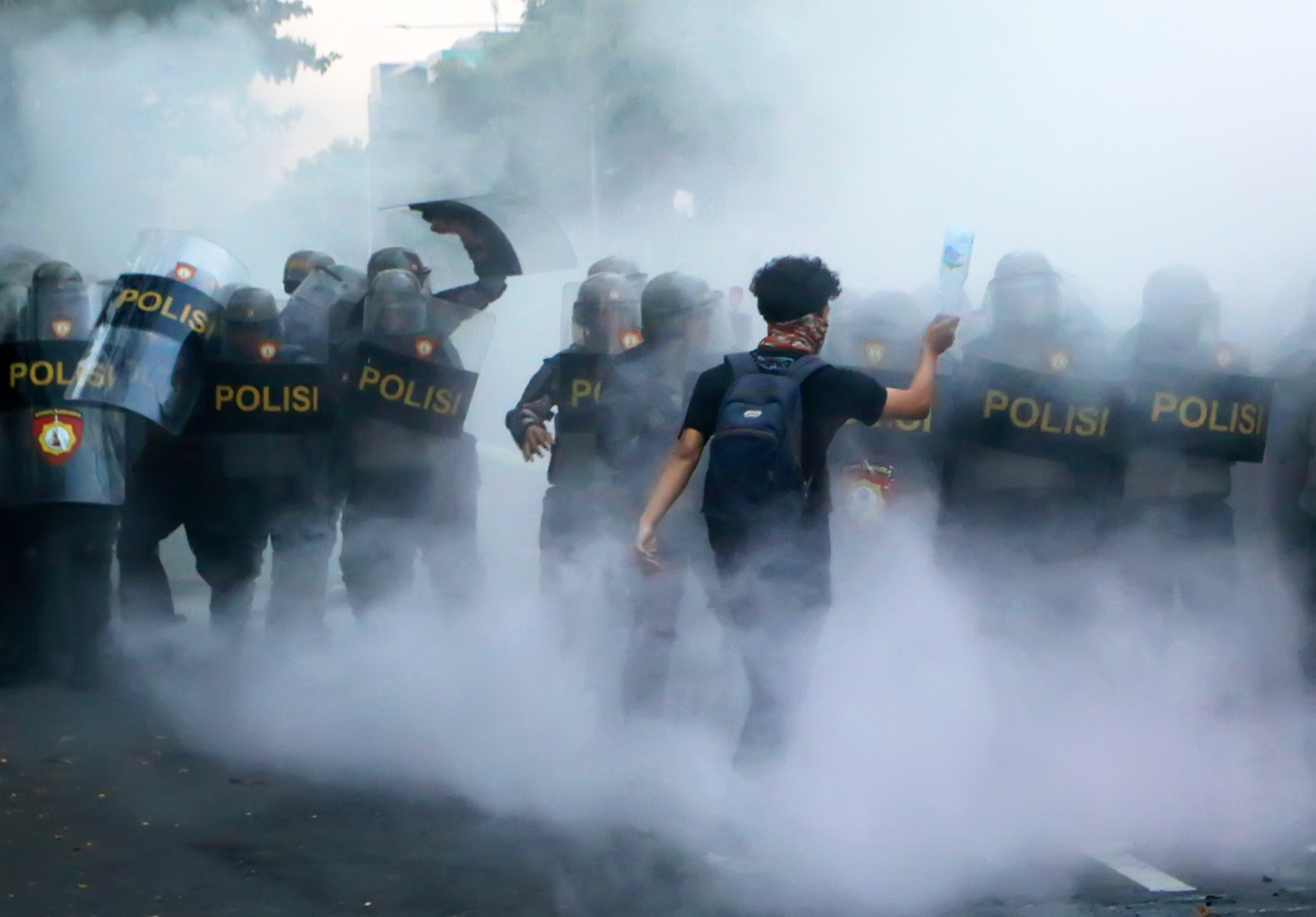 Ilustrasi unjuk rasa Hari Buruh. (Jawa Pos Radar Semarang) - Image