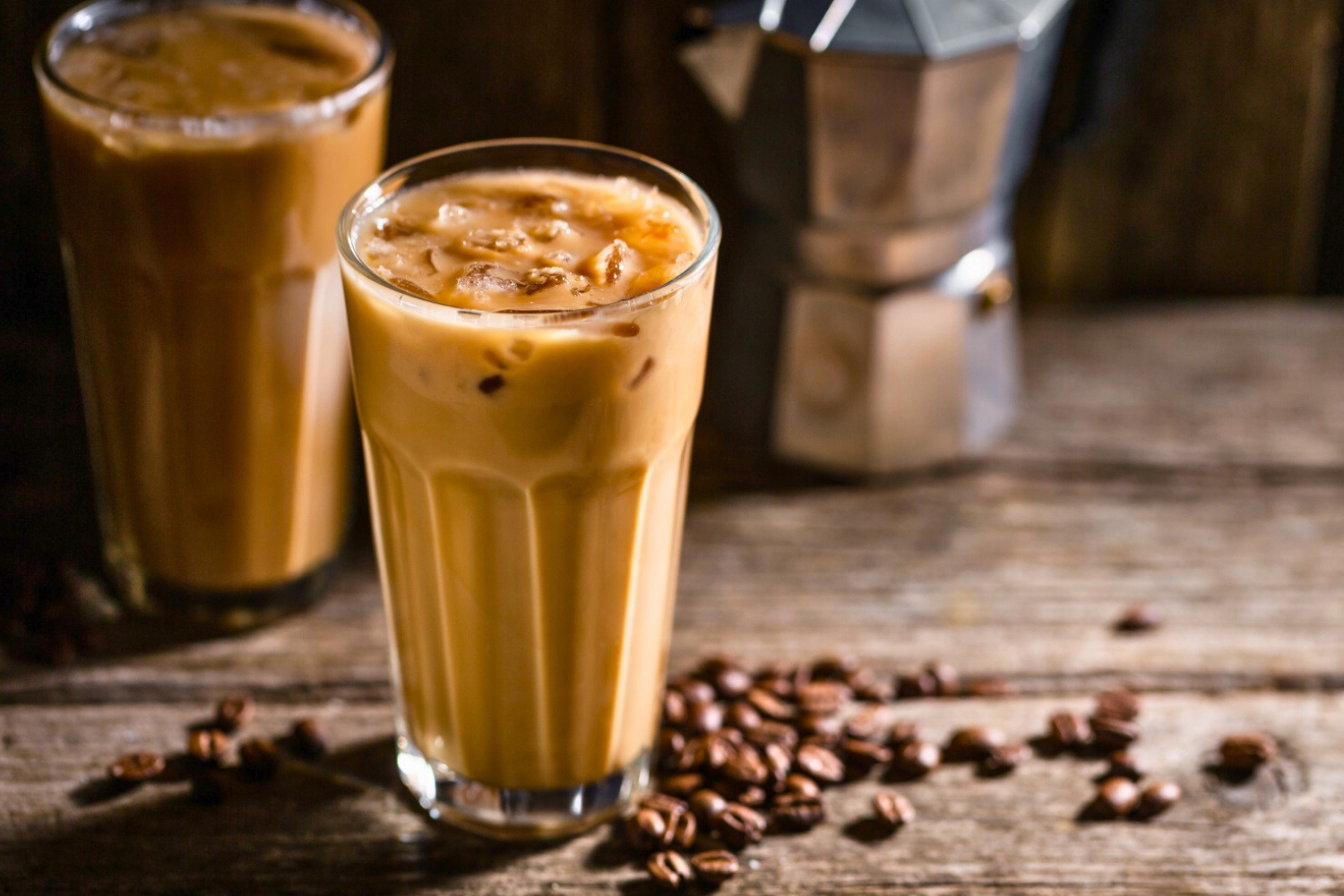 Ilustrasi es moka dengan truffle coklat (Freepik) - Image