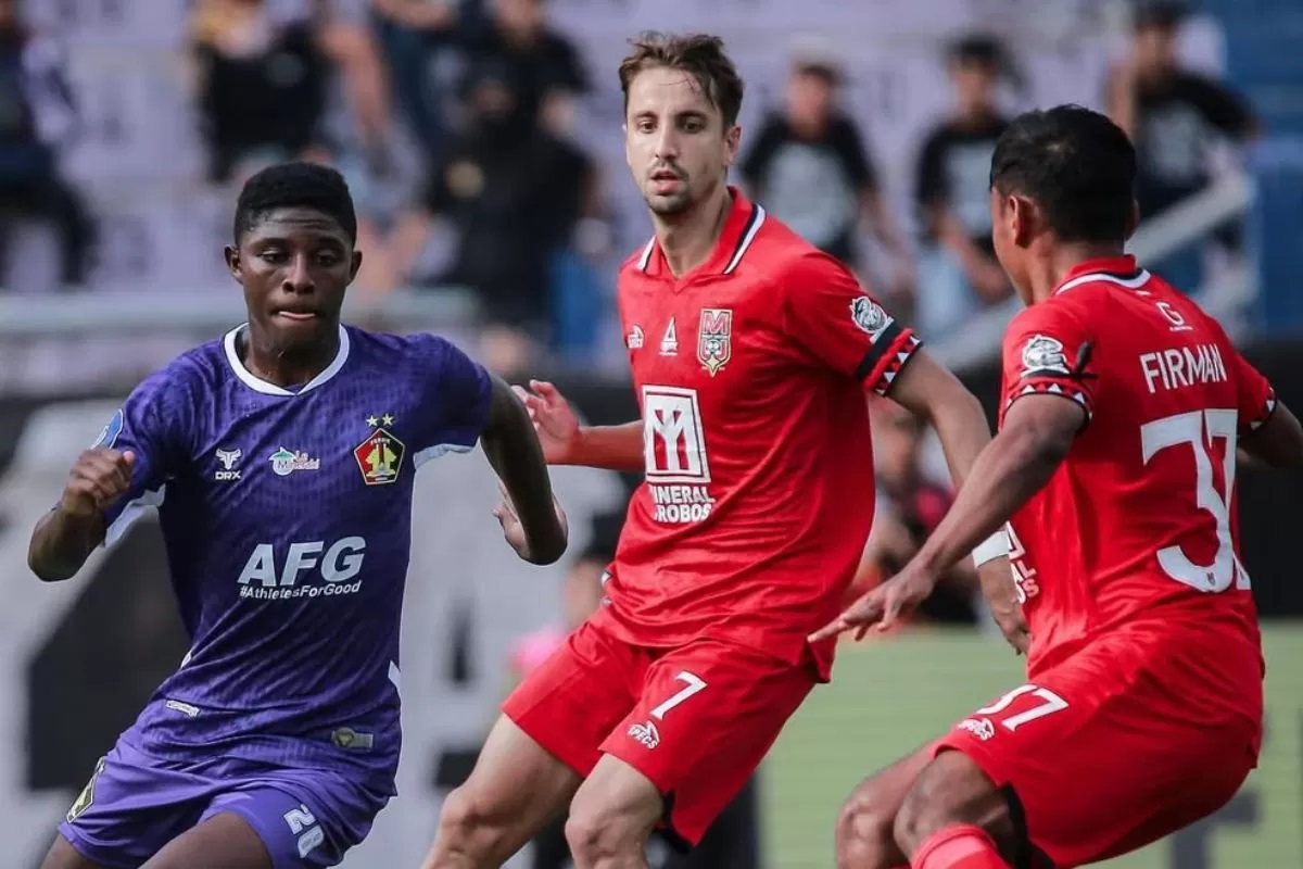 Persik Kediri saat melawan Malut United. (Dok. Persik) - Image