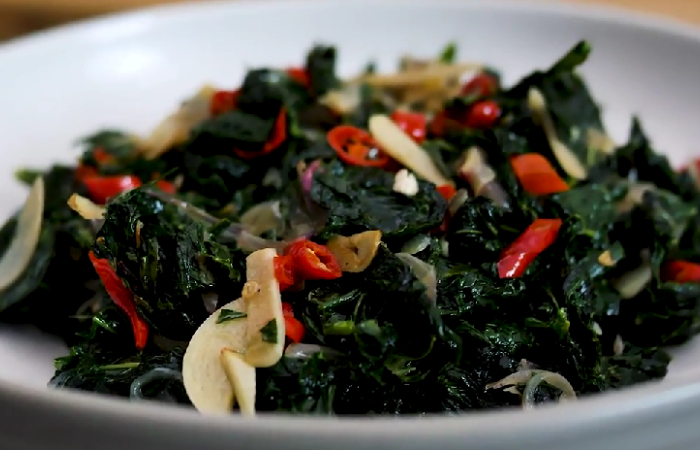 Resep Tumis Daun Singkong yang Enak dan Mudah Dibuat di Rumah - Image