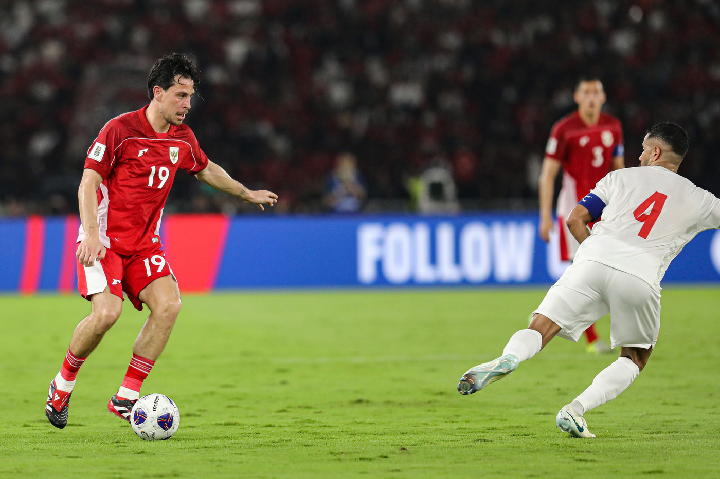 Pemain Timnas Indonesia Tom Haye. (Salman Toyibi/ Jawa Pos) - Image
