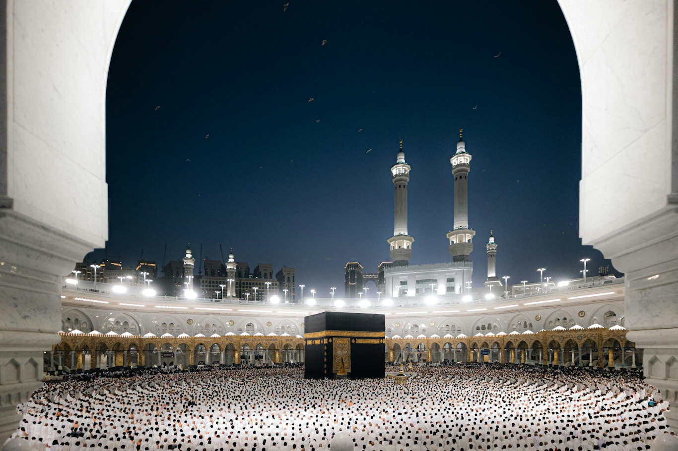 Ilustrasi jemaah haji memadati Masjidil Haram. (Khaled Al-Kayali/pexels) - Image