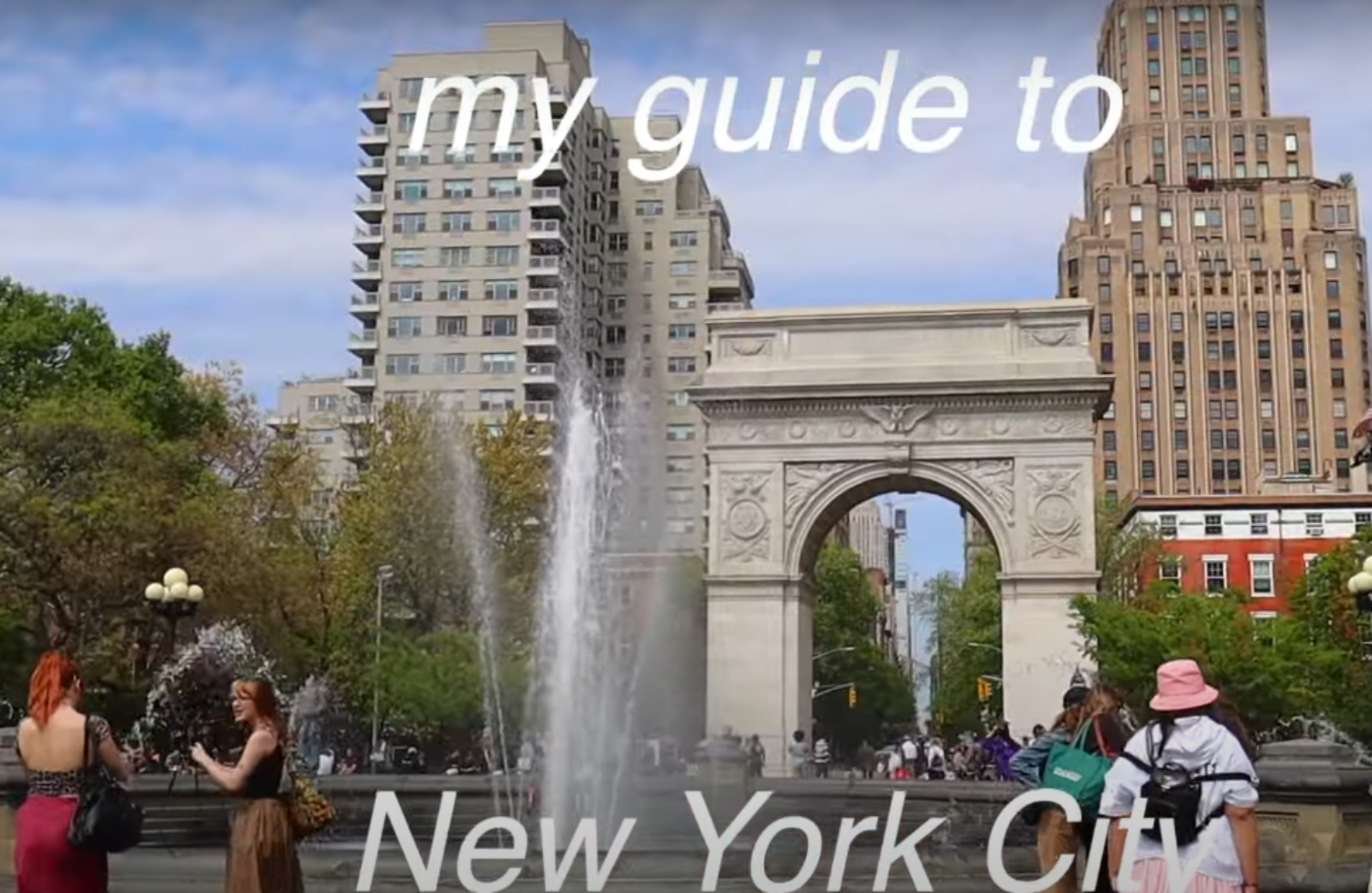 Ilustrasi tempat di New York City yang estetik, seru, dan Instagrammable (YouTube Sydney Serena) - Image