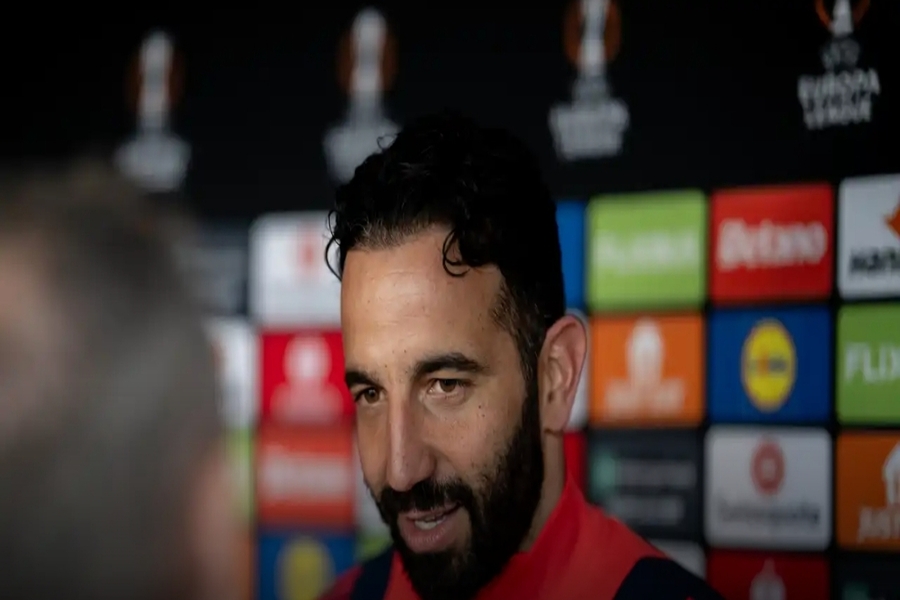 Pelatih Manchester United, Ruben Amorim, saat konferensi pers di Carrington jelang laga leg kedua semifinal Liga Europa kontra Athletic Club. (Dok. manutd.com). - Image