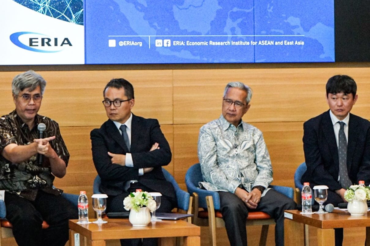 Economic Research Institute for ASEAN and East Asia (ERIA) selenggarakan East Asia Media Caucus (EAMC) di Jakarta. (Nanda Prayoga/JawaPos.com) - Image