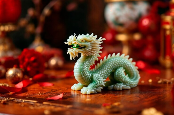 Ilustrasi shio Naga, salah satu shio yang mendominasi tahun 2025, di mana mereka dominan dari segi hoki dan rezeki hingga tak ada yang menandingi - Image