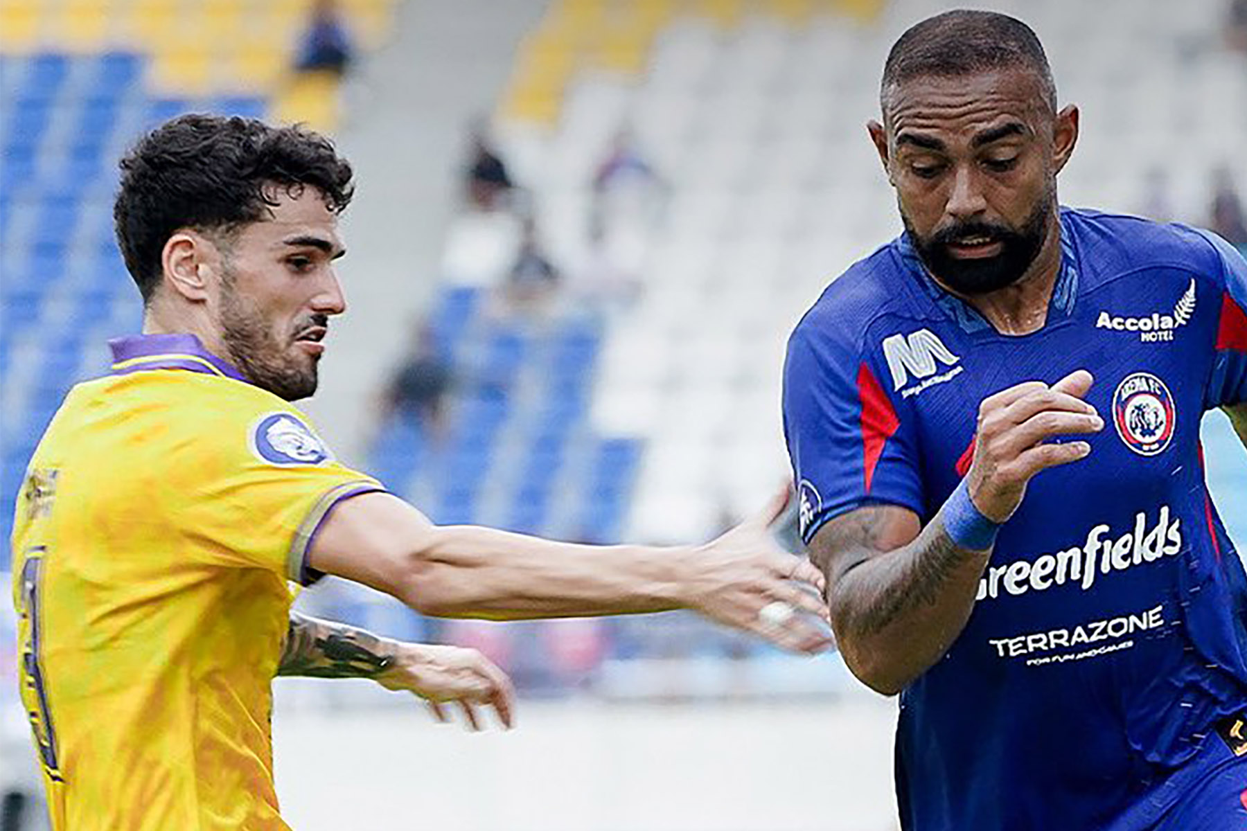 Laga Arema vs Persik Kediri. (Dok. Arema) - Image