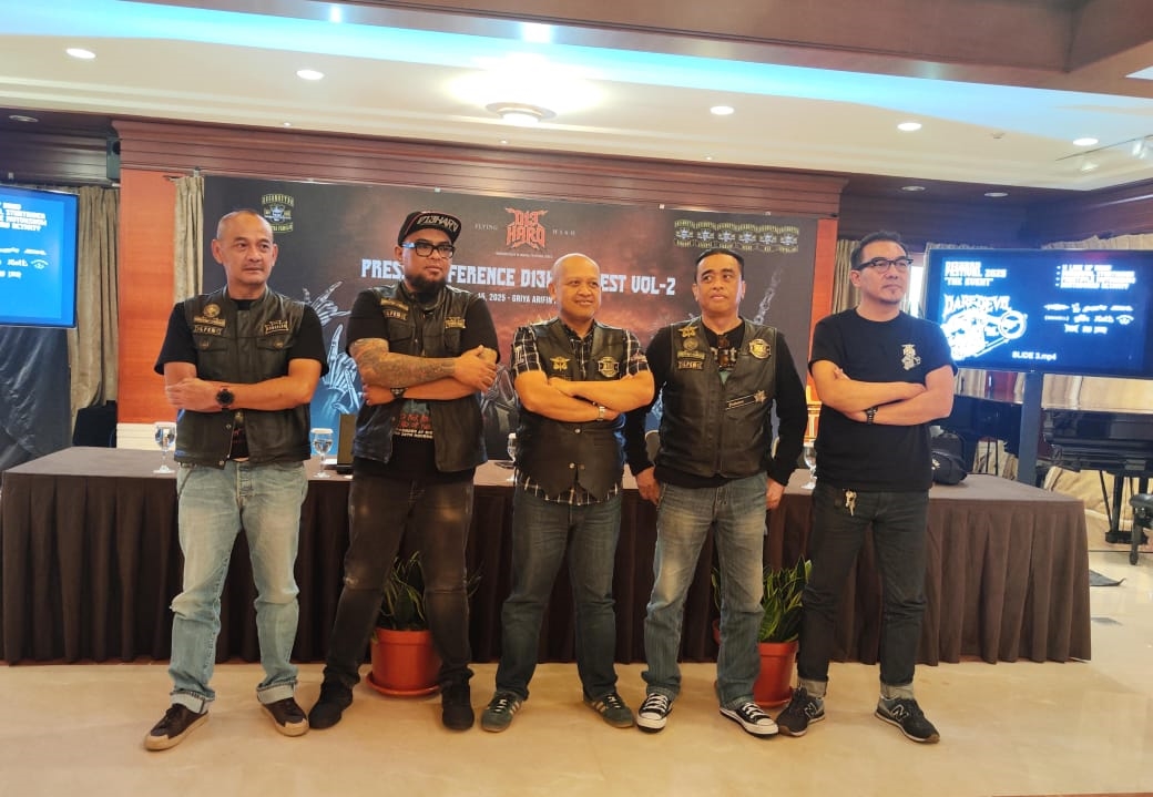 Cosanostra MC Indonesia akan menggelar D13hard Festival 2025 untuk merayakan ulang tahun mereka ke-16. (Dinarsa Kurniawan/JawaPos.com) - Image