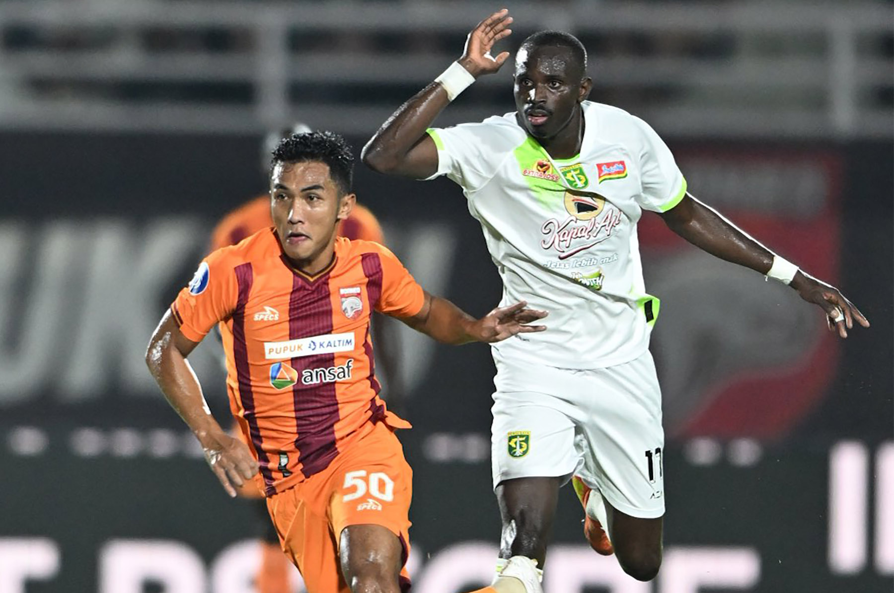 Laga Borneo FC kontra Persebaya. (Dok. Borneo FC) - Image
