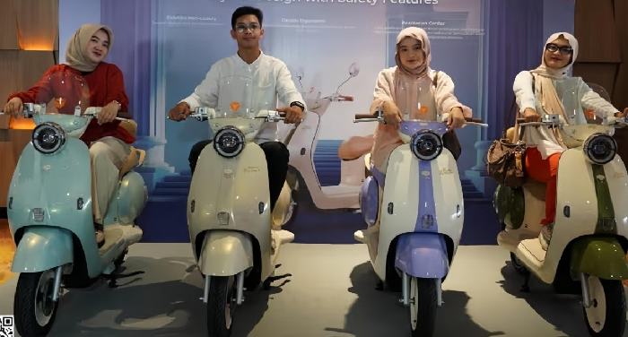 Yadea luncurkan warna baru untuk empat model sepeda listrik. - Image