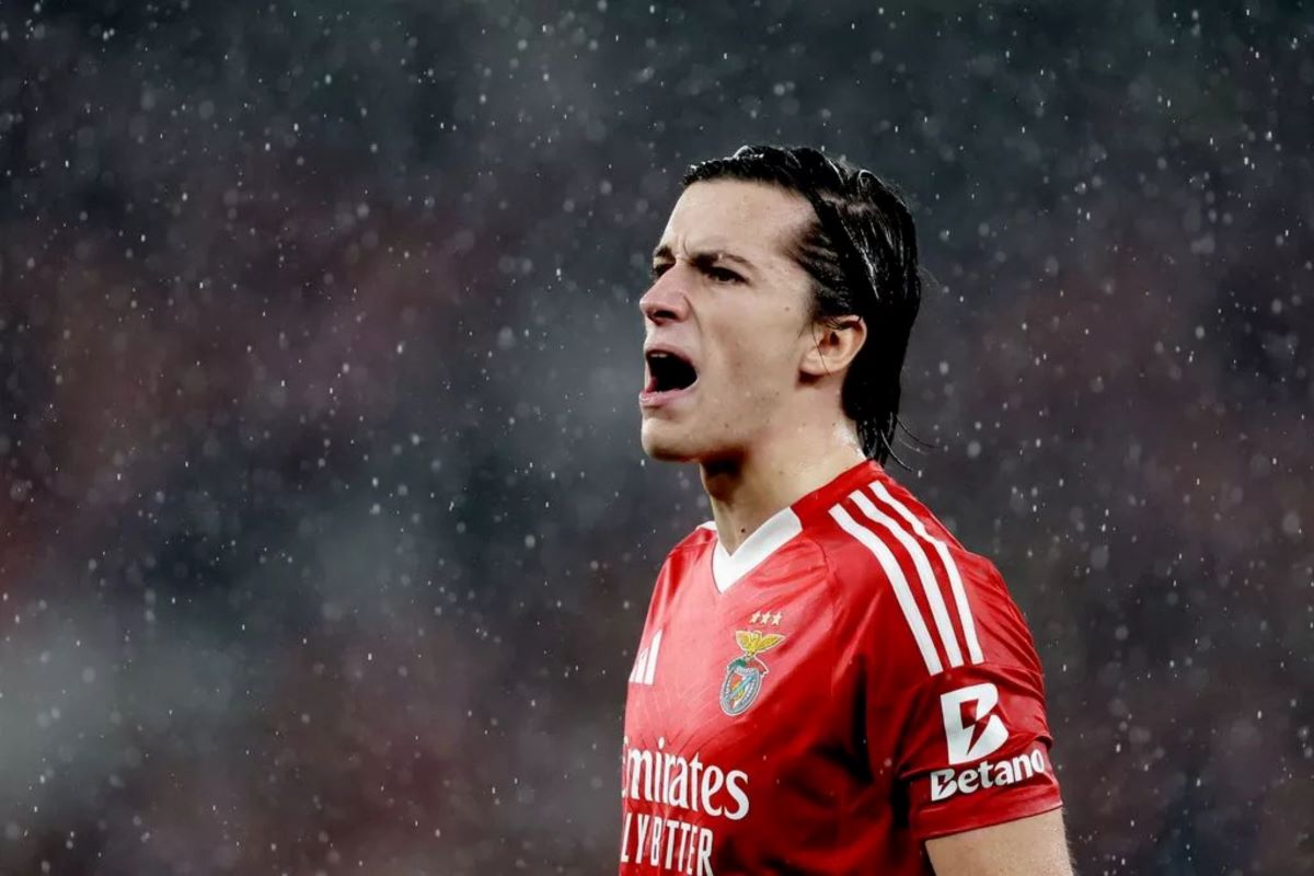 Bek kiri Benfica Alvaro Carreras. (Eric Verhoeven/Soccrates) - Image
