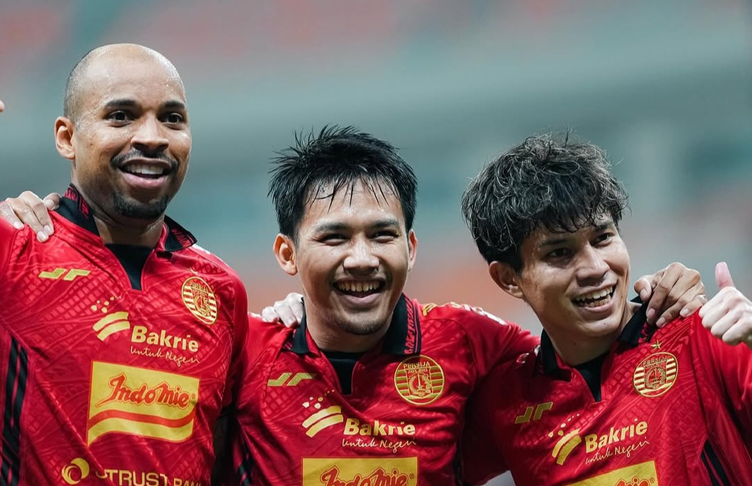 Trio Gustavo Almeida, Witan Sulaeman, dan Ryo Matsumura jadi senjata Persija Jakarta di lini depan dalam beberapa pertandingan terakhir. (Dok: Persija) - Image