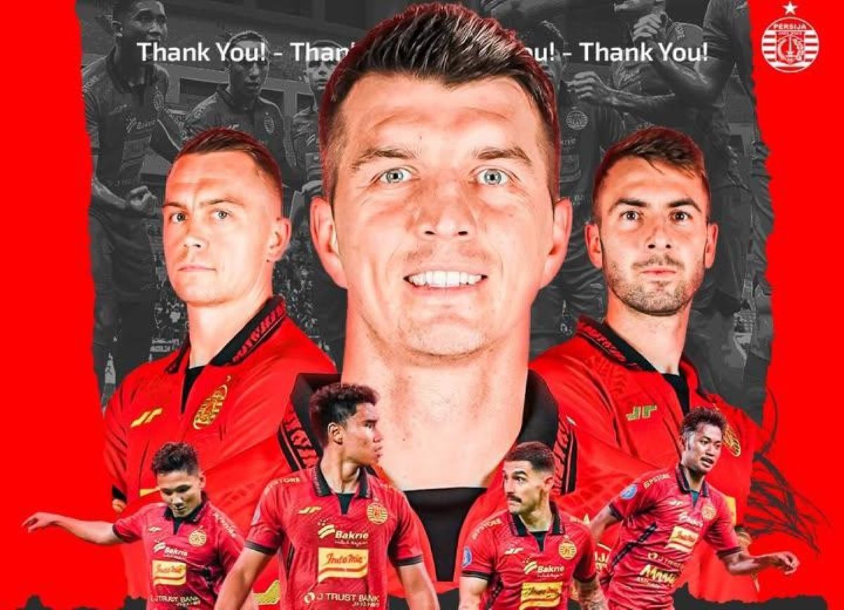 7 pemain berpamitan dari Persija Jakarta menyusul Marko Simic menandai akhir sebuah era di Macan Kemayoran. (@persija) - Image